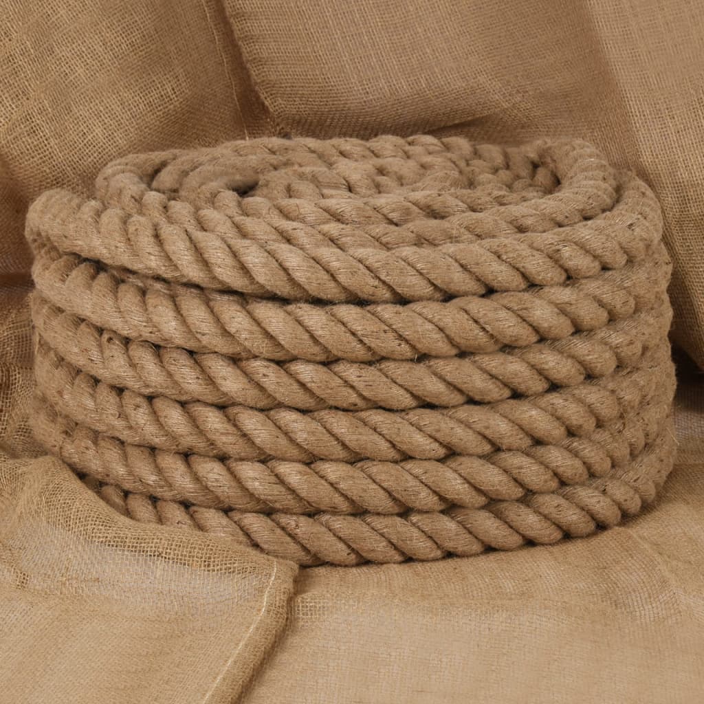 vidaXL Jute Rope 5 m Long 60 mm Thick 1