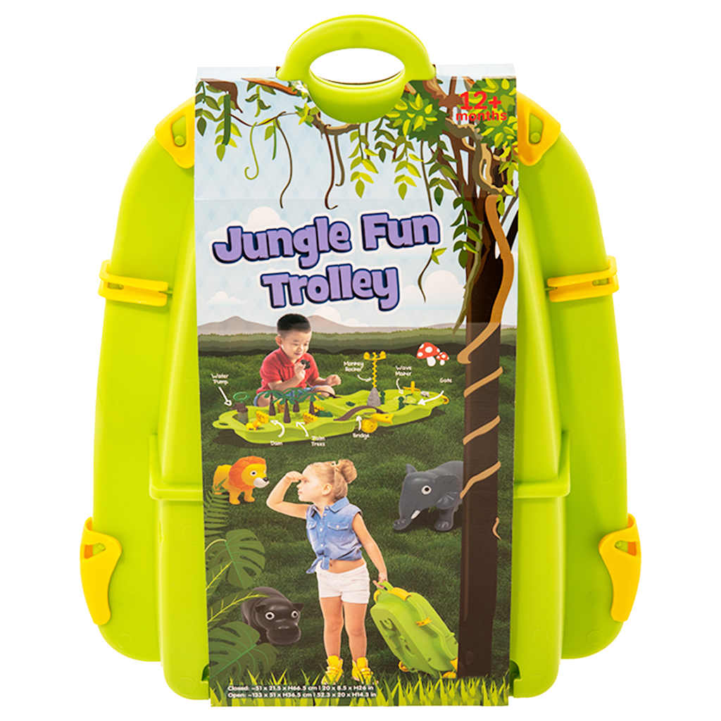 Water Fun Trolley 51x21,5x66,5 cm Polypropylene Green