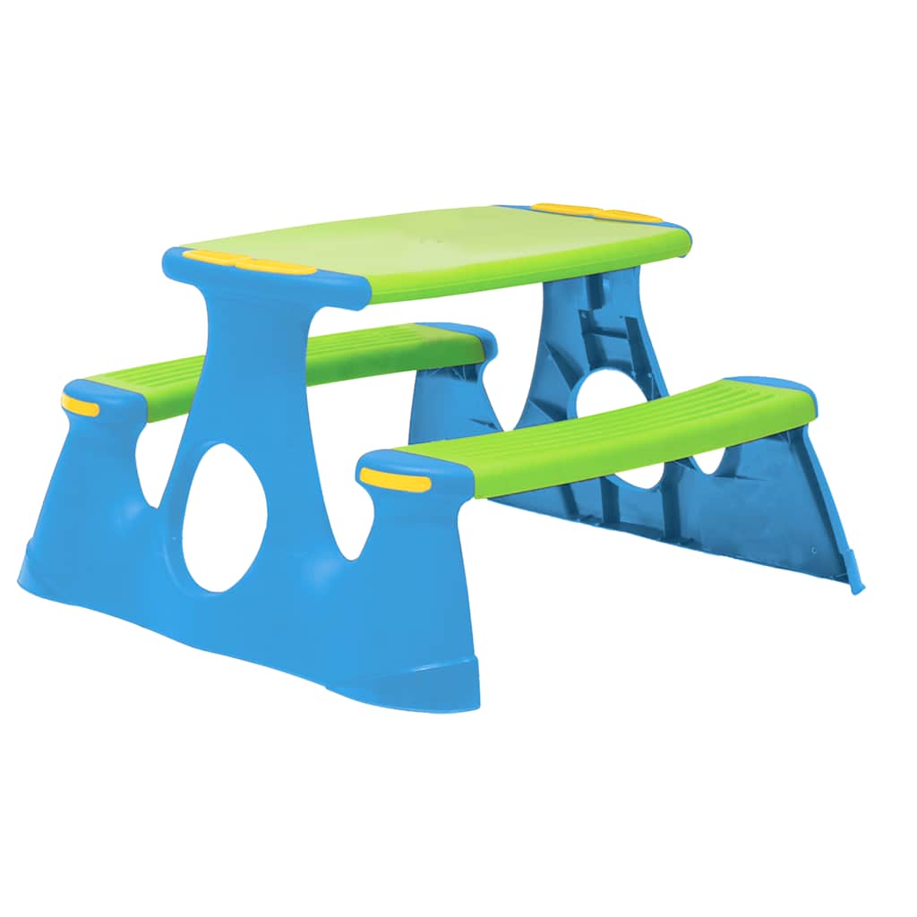 vidaXL Picnic Bench for Children 89.5x84.5x48 cm Polypropylene 2