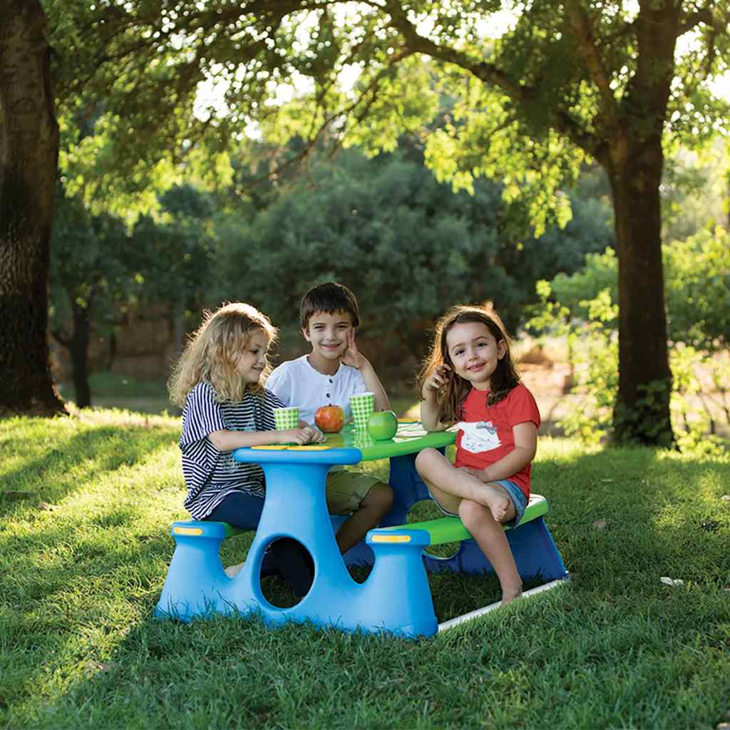 vidaXL Picnic Bench for Children 89.5x84.5x48 cm Polypropylene 1