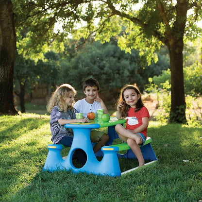 vidaXL Picnic Bench for Children 89.5x84.5x48 cm Polypropylene 1