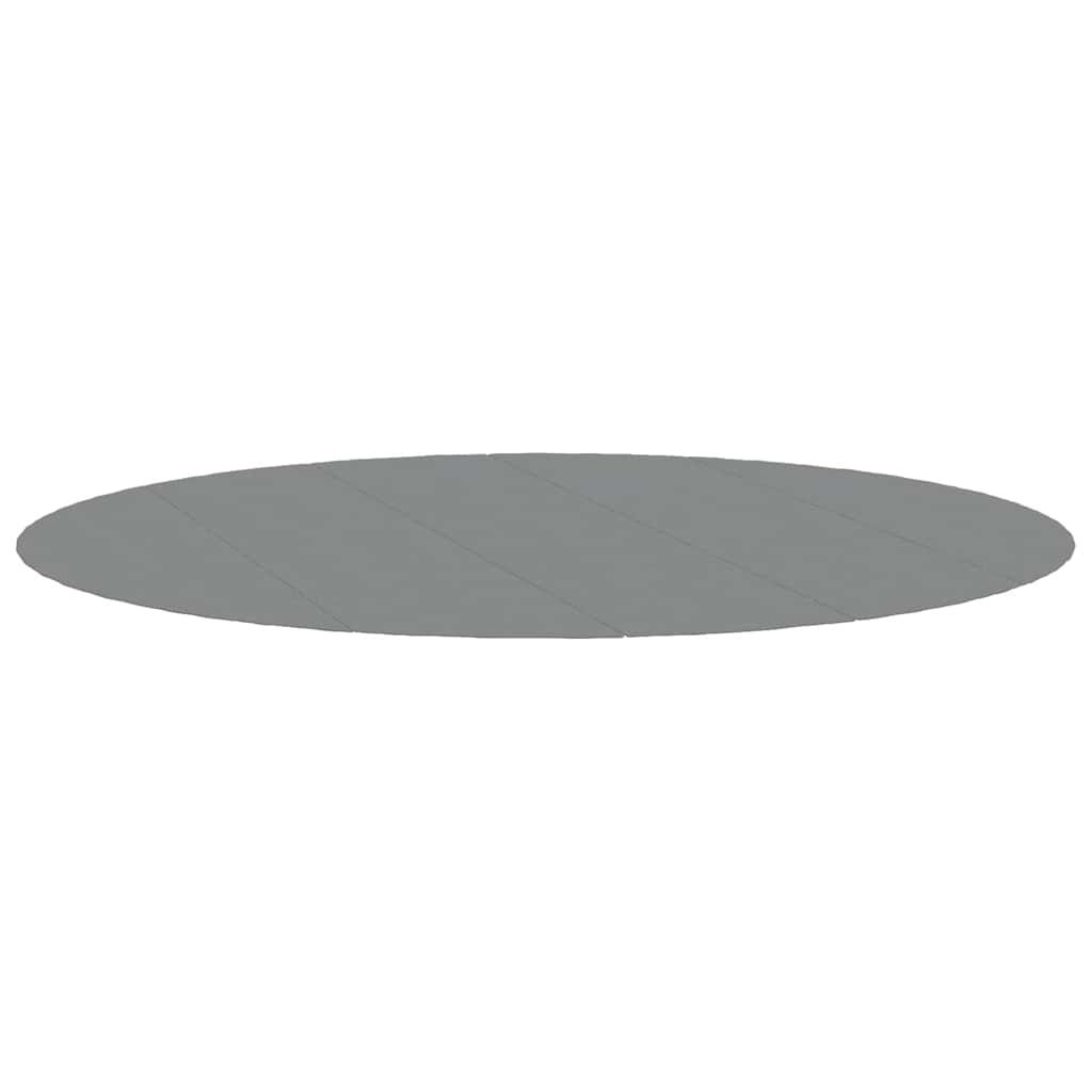 vidaXL Pool Ground Sheet Ø 550 cm (1 mm) Non-woven Fabric Light Grey 2
