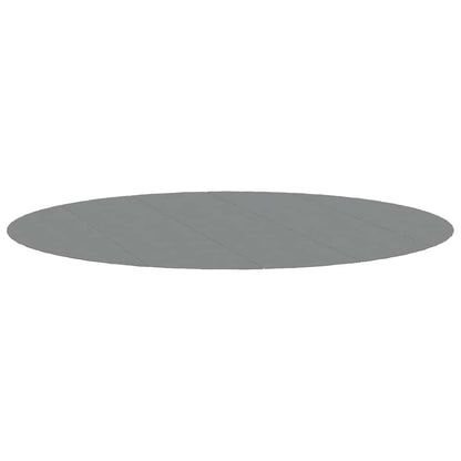 vidaXL Pool Ground Sheet Ø 550 cm (1 mm) Non-woven Fabric Light Grey 2
