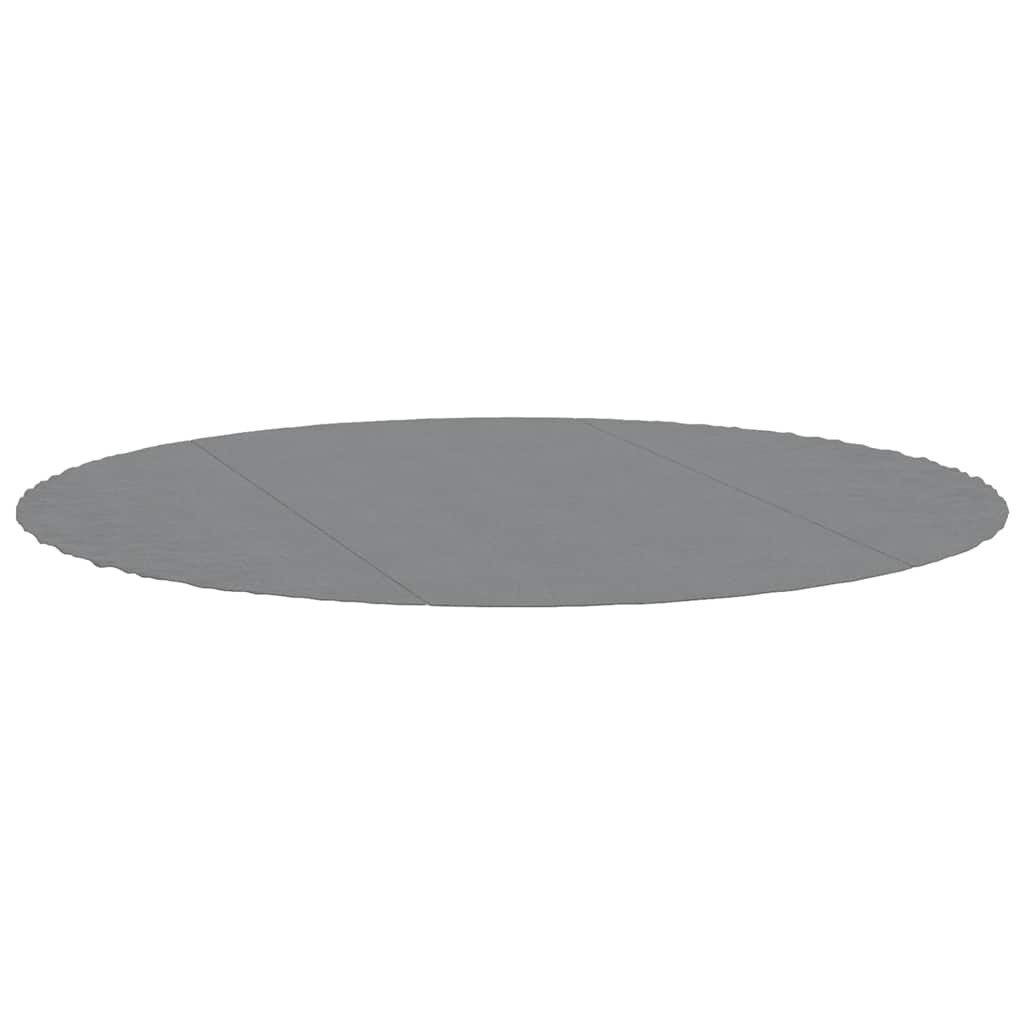 vidaXL Pool Ground Sheet Ø 366 cm (2 mm) Non-woven Fabric Light Grey 2