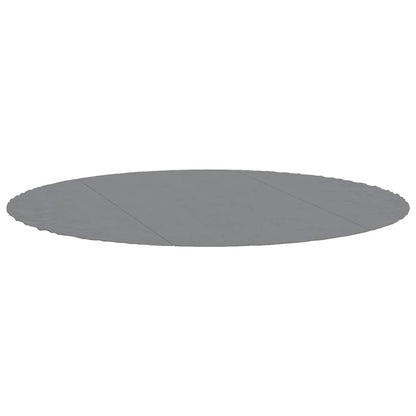 vidaXL Pool Ground Sheet Ø 366 cm (2 mm) Non-woven Fabric Light Grey 2