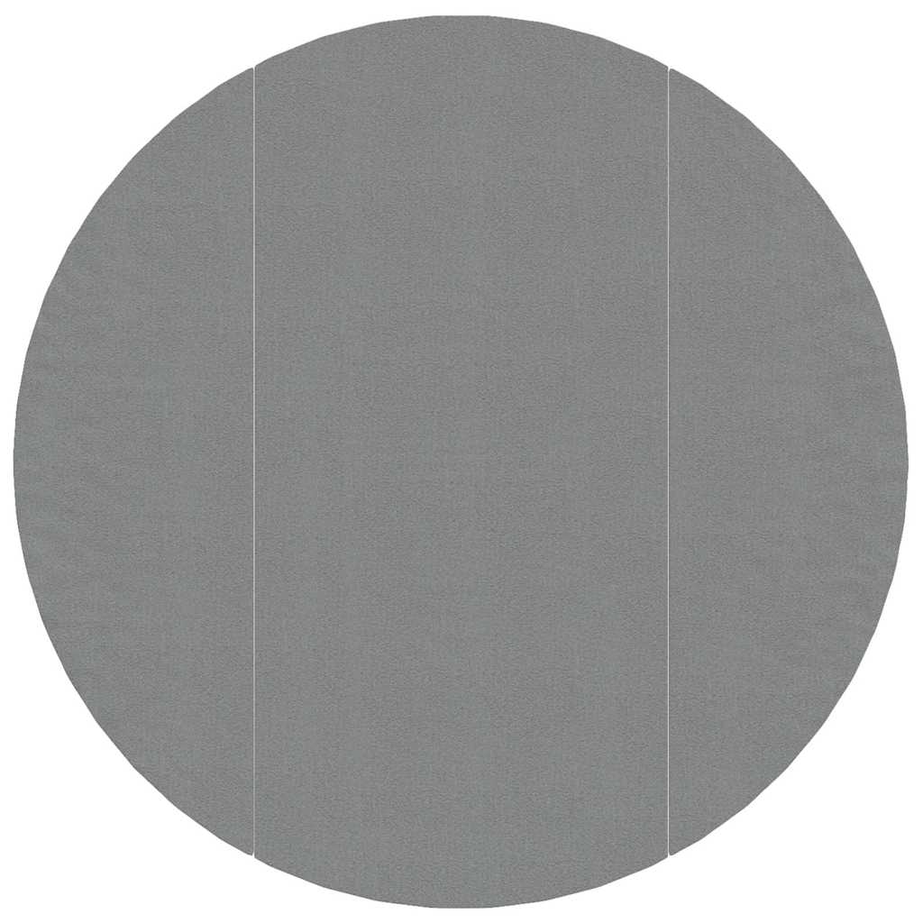 vidaXL Pool Ground Sheet Ø 366 cm (2 mm) Non-woven Fabric Light Grey 3