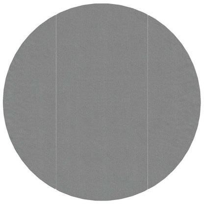 vidaXL Pool Ground Sheet Ø 366 cm (2 mm) Non-woven Fabric Light Grey 3