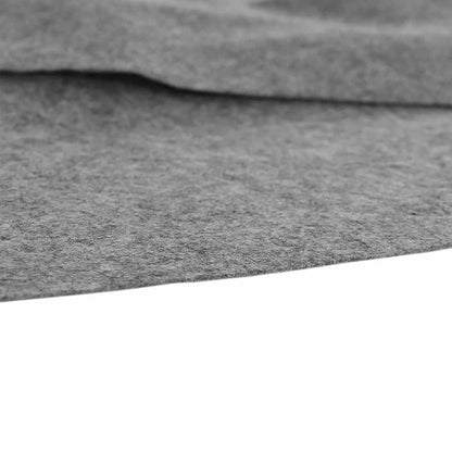 vidaXL Pool Ground Sheet Ø 366 cm (2 mm) Non-woven Fabric Light Grey 6