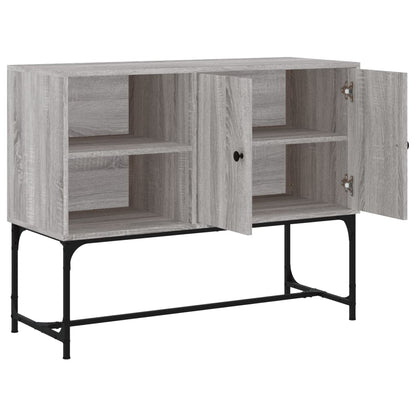 vidaXL Sideboard Grey Sonoma 100x40x79.5 cm Engineered Wood 6