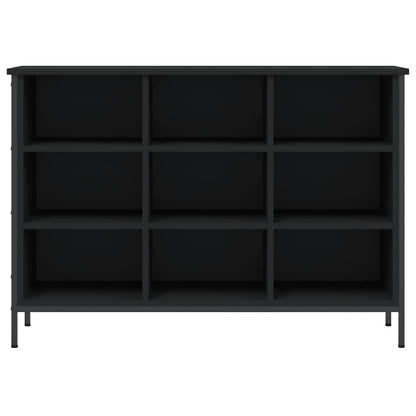vidaXL Shoe Cabinet Black 9 compartments for storing shoes 3