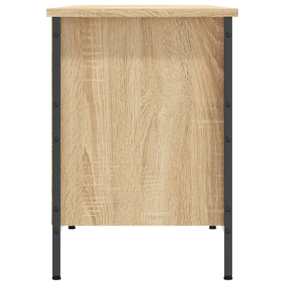 vidaXL Shoe Cabinet Sonoma Oak Stores up to 8 pairs of shoes 5