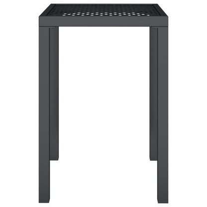 vidaXL Garden Table Anthracite 50x50x72 cm Steel 3