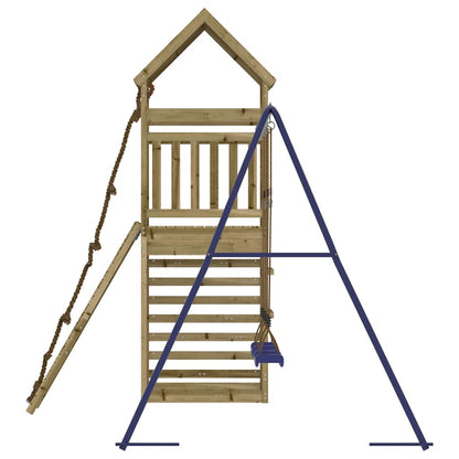 Outdoor Playset Solid Wood Pine Solid impregnated pinewood