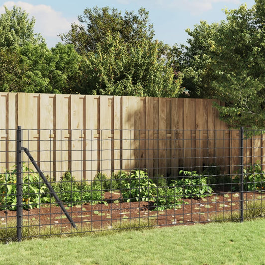Wire Mesh Fence Spike Anchors Anthracite