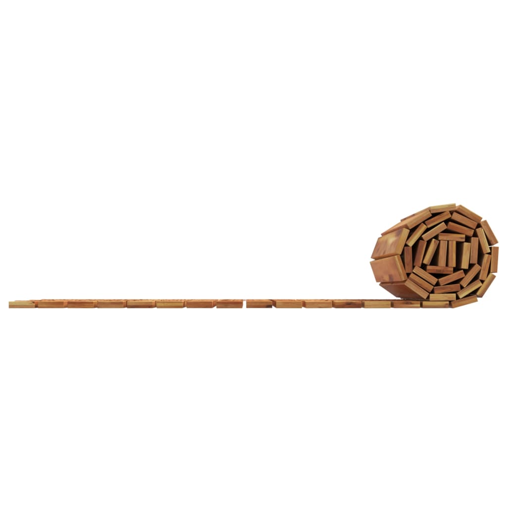 vidaXL Garden Pathway 200x50 cm Solid Wood Acacia 5