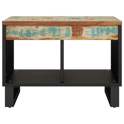 vidaXL Coffee Table 55x50x40 cm Solid Wood Reclaimed 3