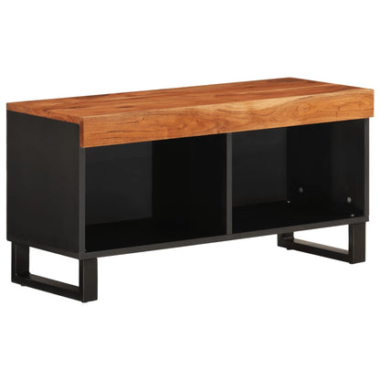 vidaXL TV Cabinet 85x33x43.5 cm Solid Wood Acacia 2
