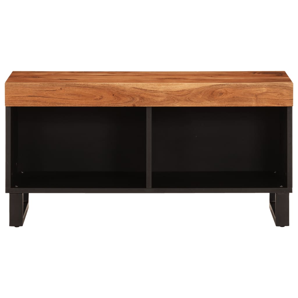 vidaXL TV Cabinet 85x33x43.5 cm Solid Wood Acacia 3