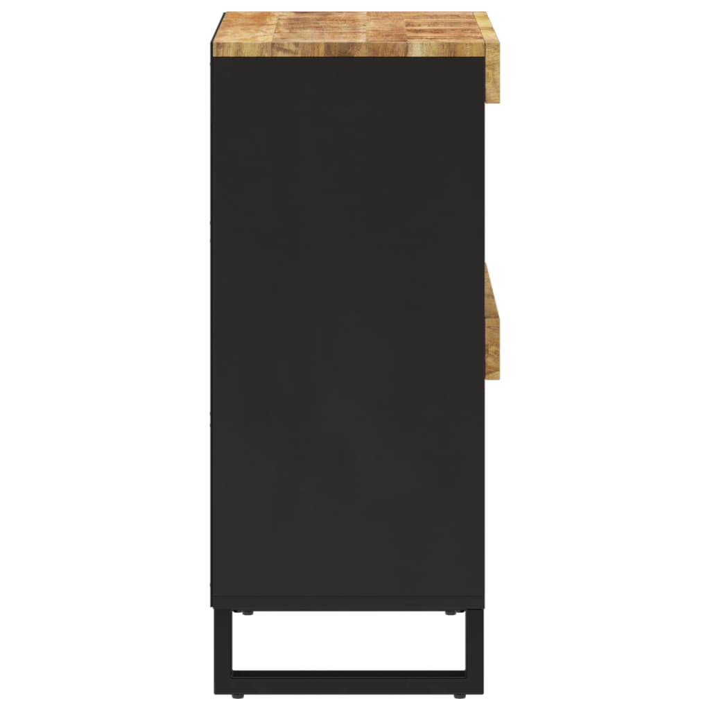 Side Cabinet 85x33x75 cm Solid Wood Mango Light brown