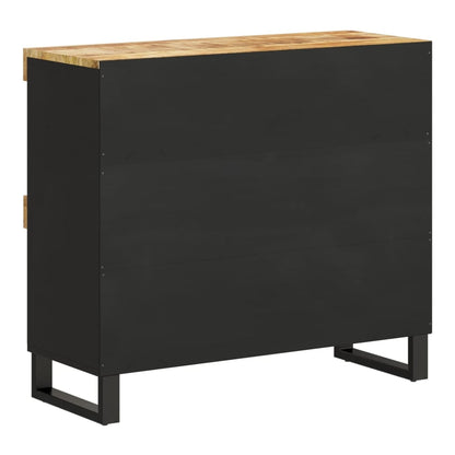 Side Cabinet 85x33x75 cm Solid Wood Mango Light brown