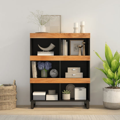 vidaXL Side Cabinet 85x33x107 cm Solid Wood Acacia 1