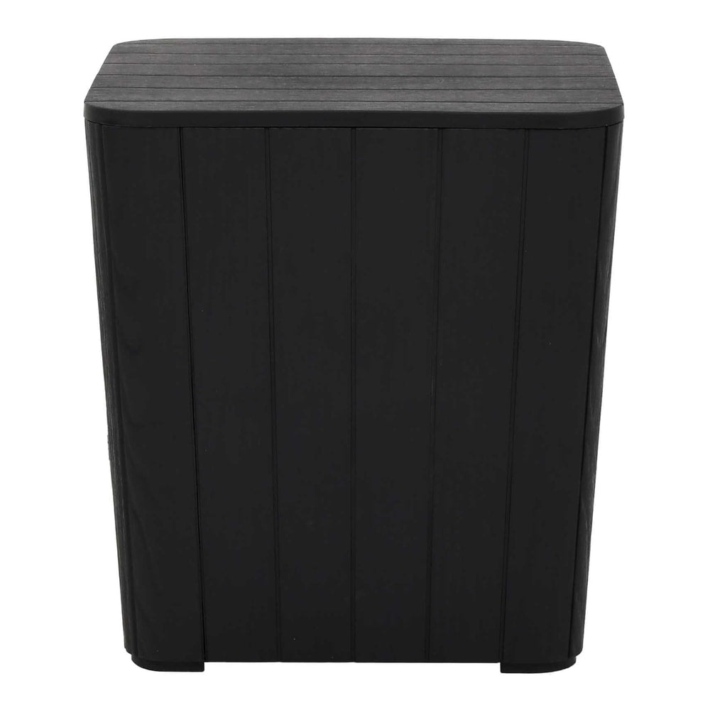 Garden Table with Removable Lid Polypropylene Black