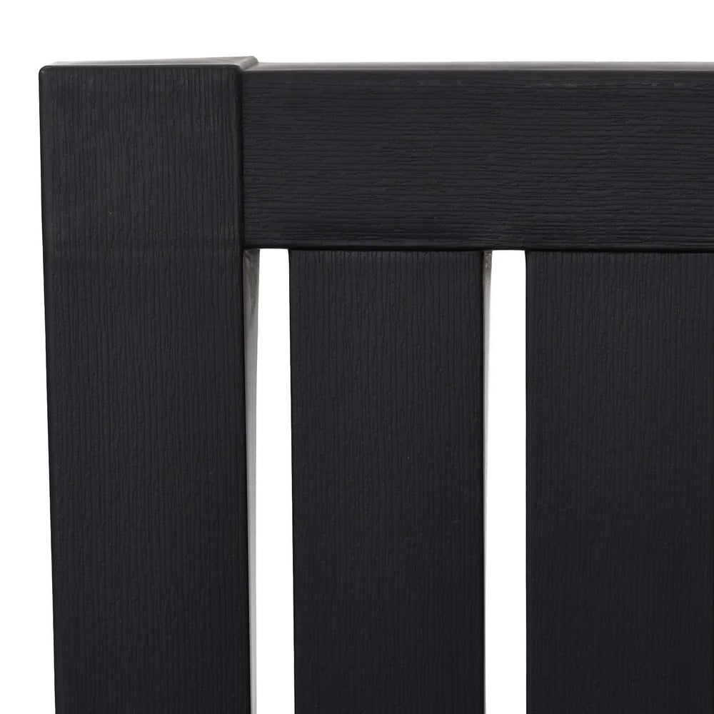Garden Adirondack Chair Polypropylene Black 1