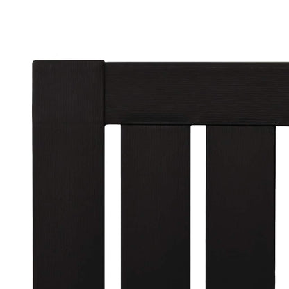 vidaXL Garden Adirondack Chair Black Polypropylene 6