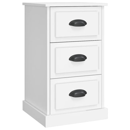 vidaXL Bedside Cabinet White 39x39x67 cm Engineered Wood 2