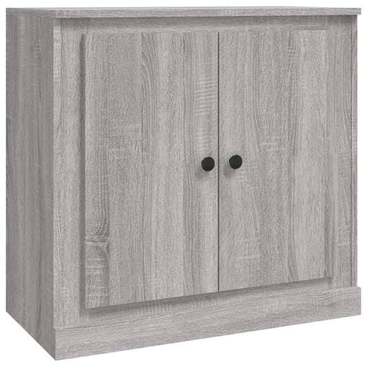 vidaXL Sideboard Grey Sonoma 70x35,5x67,5 cm Engineered Wood 2