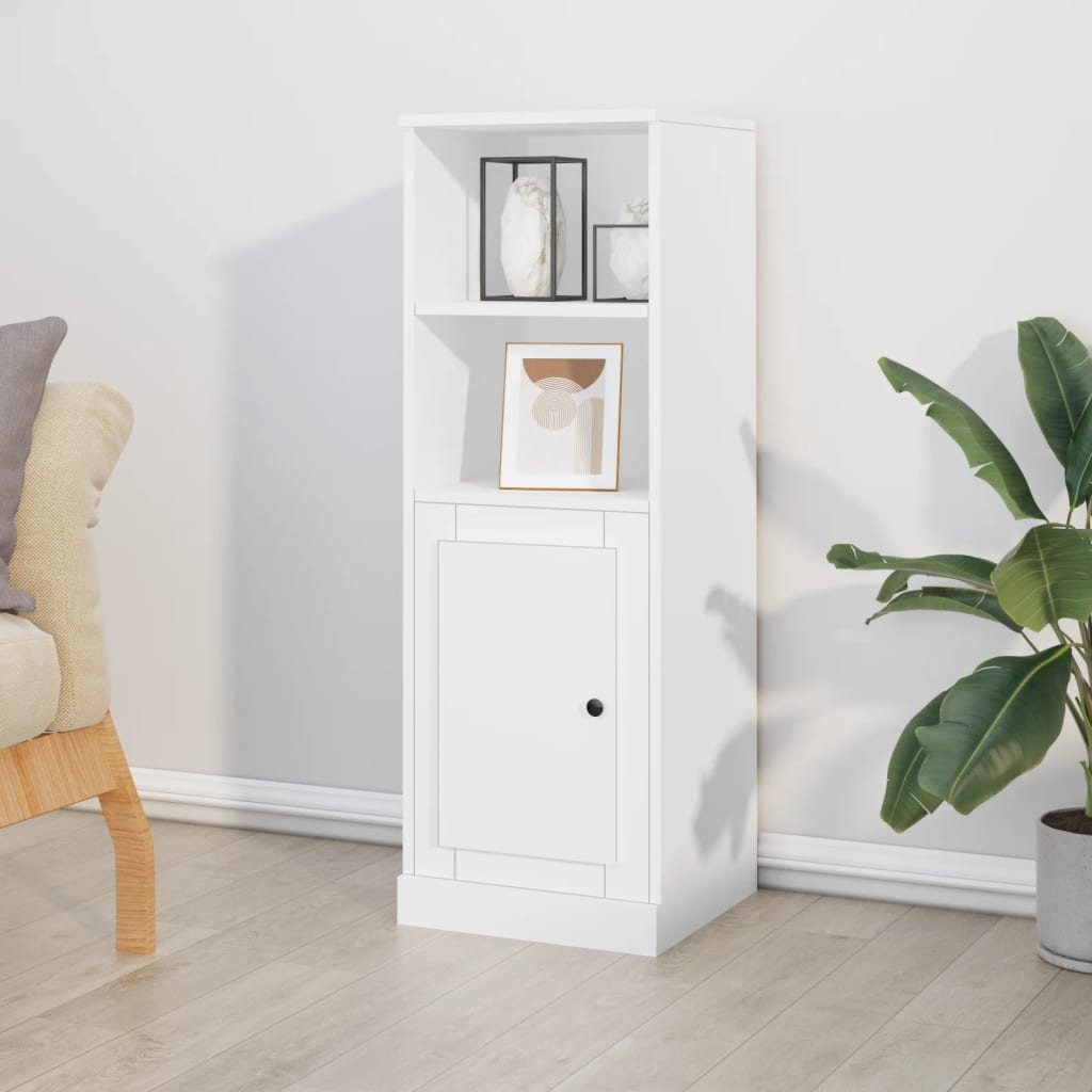 Highboard 36x35,5x103,5 cm Engineered Wood White