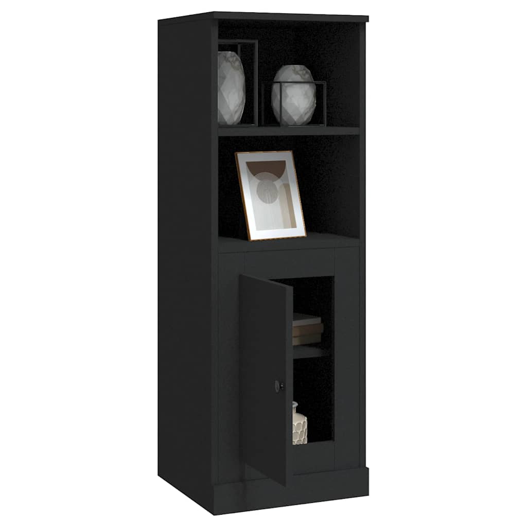 vidaXL Highboard Black 36x35.5x103.5 cm Engineered Wood 5
