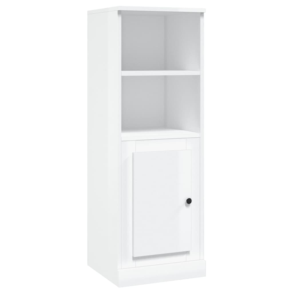 Highboard 36x35,5x103,5 cm Engineered Wood High gloss white