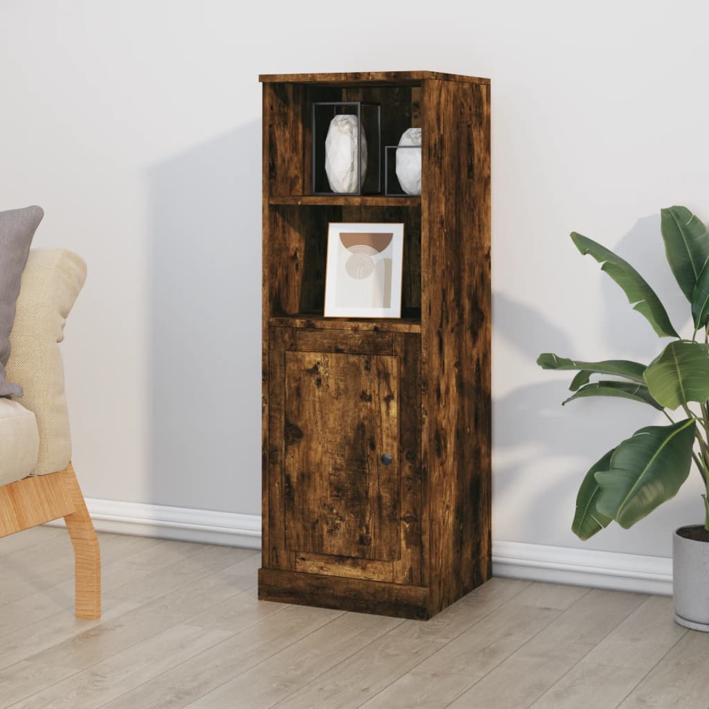 Highboard 36x35,5x103,5 cm Engineered Wood Smoked oak