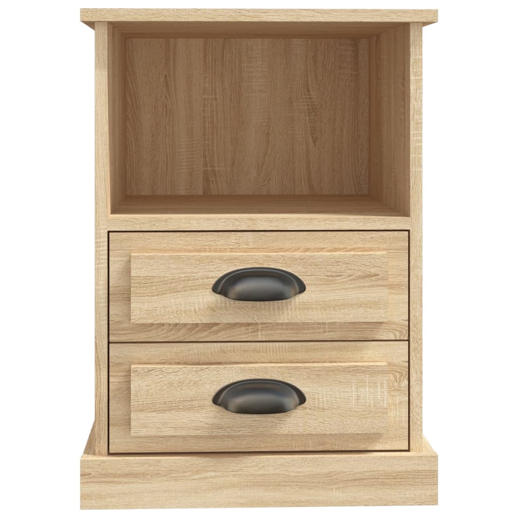 vidaXL Bedside Cabinet Sonoma Oak 43x36x60 cm 6