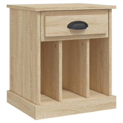 vidaXL Bedside Cabinets 2 pcs Sonoma Oak 43x36x50 cm 6