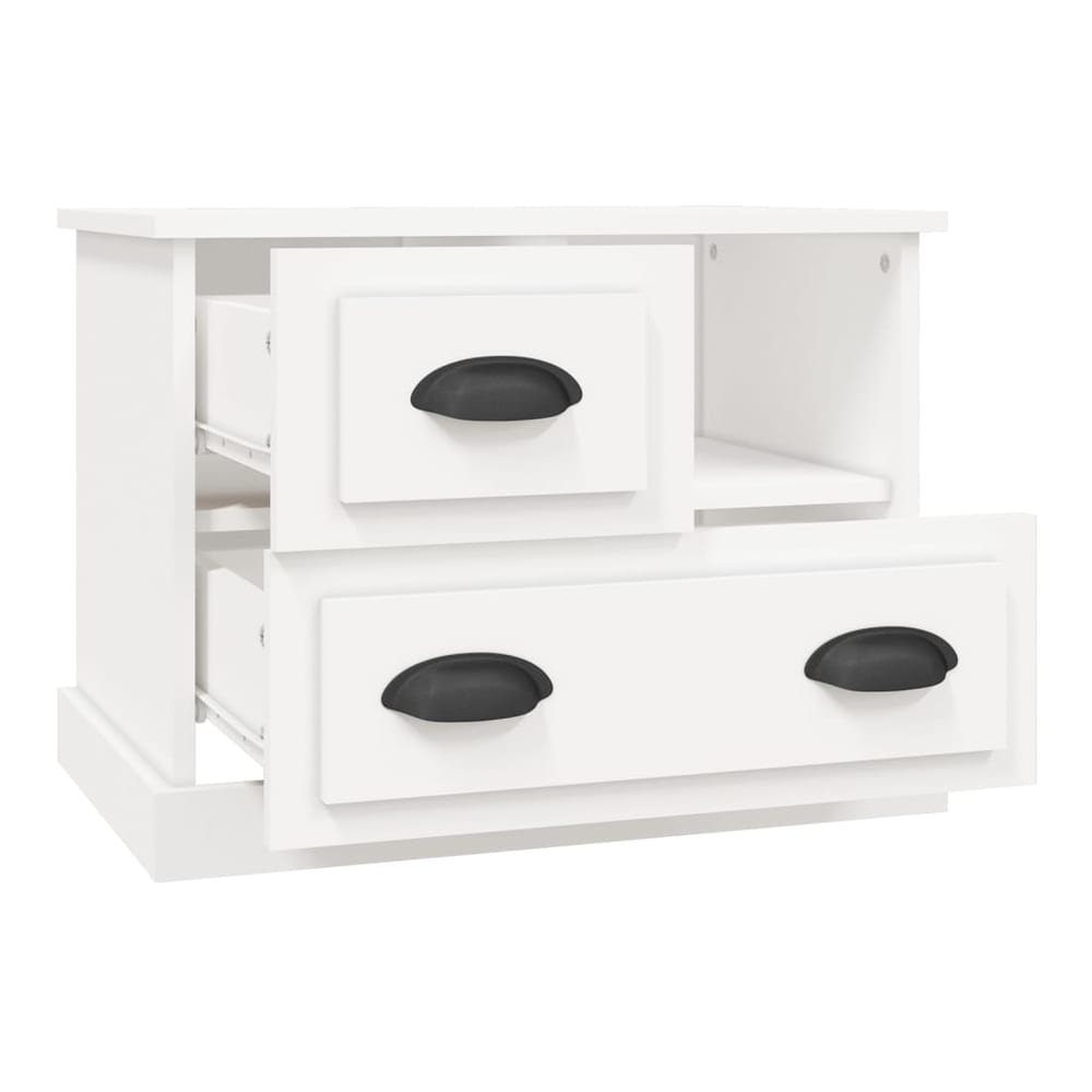 Bedside Cabinet White