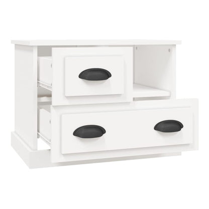 Bedside Cabinet White