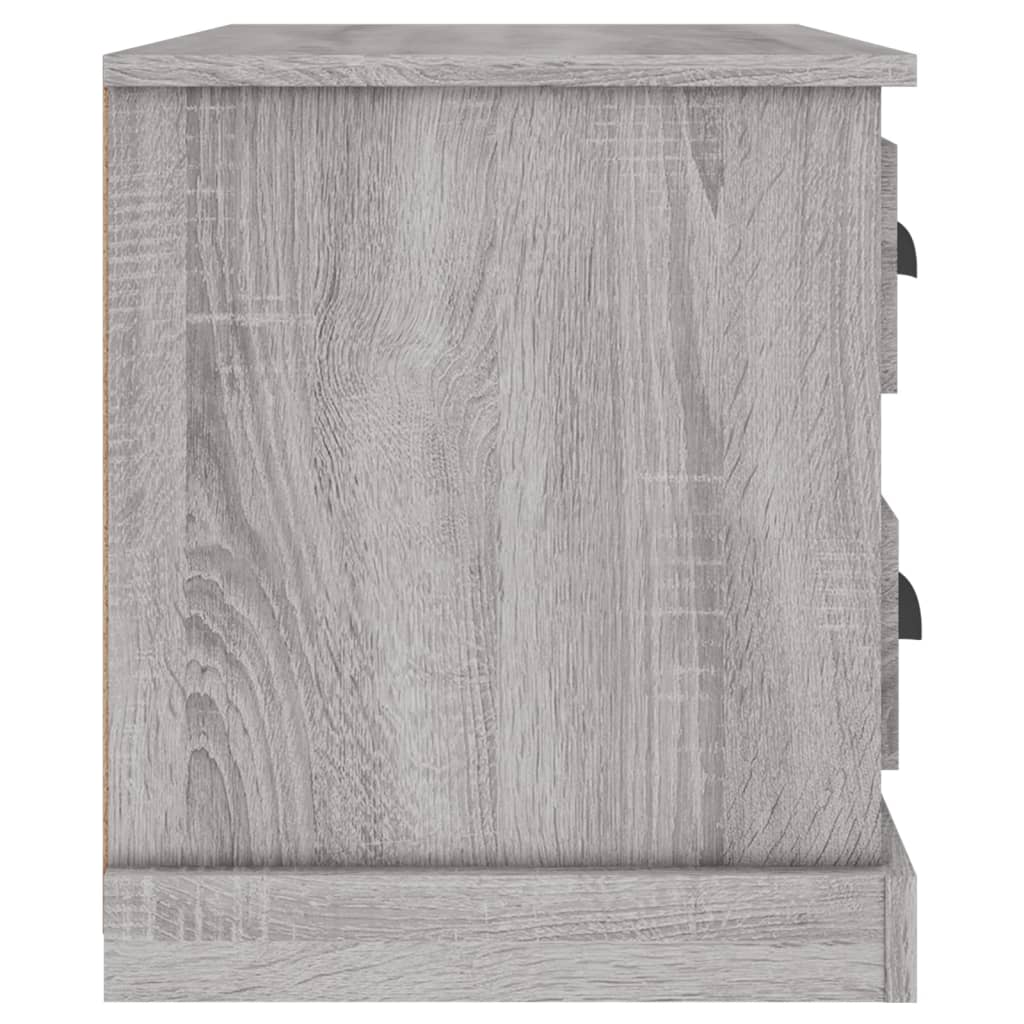 Bedside Cabinet Grey Sonoma