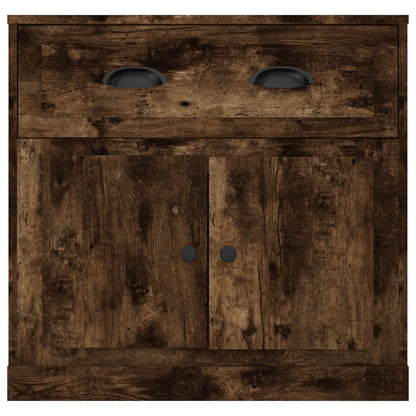 vidaXL Sideboard Smoked Oak 70x35.5x67.5 cm Engineered Wood 6