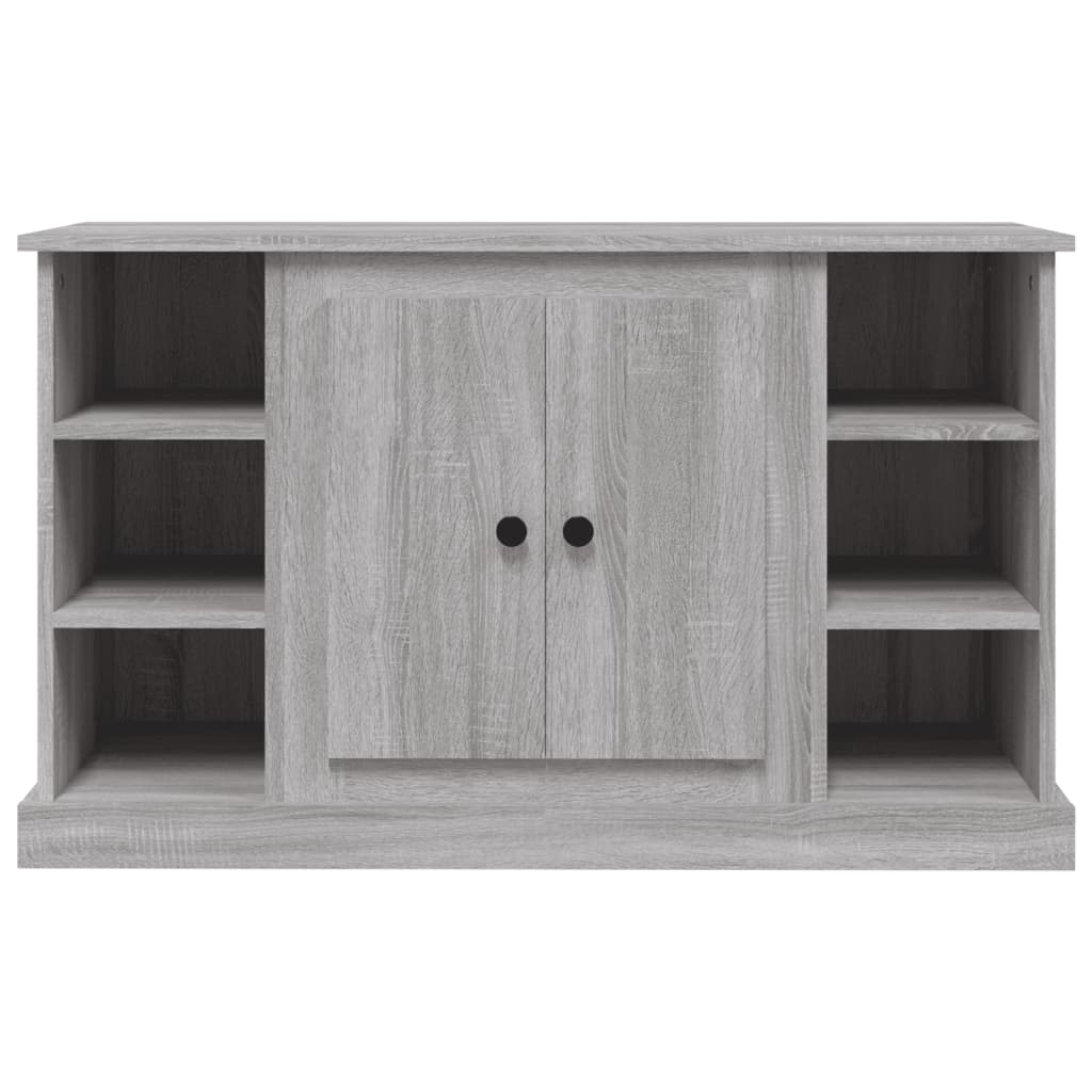 vidaXL Sideboard Grey Sonoma 100x35.5x60 cm Engineered Wood 6