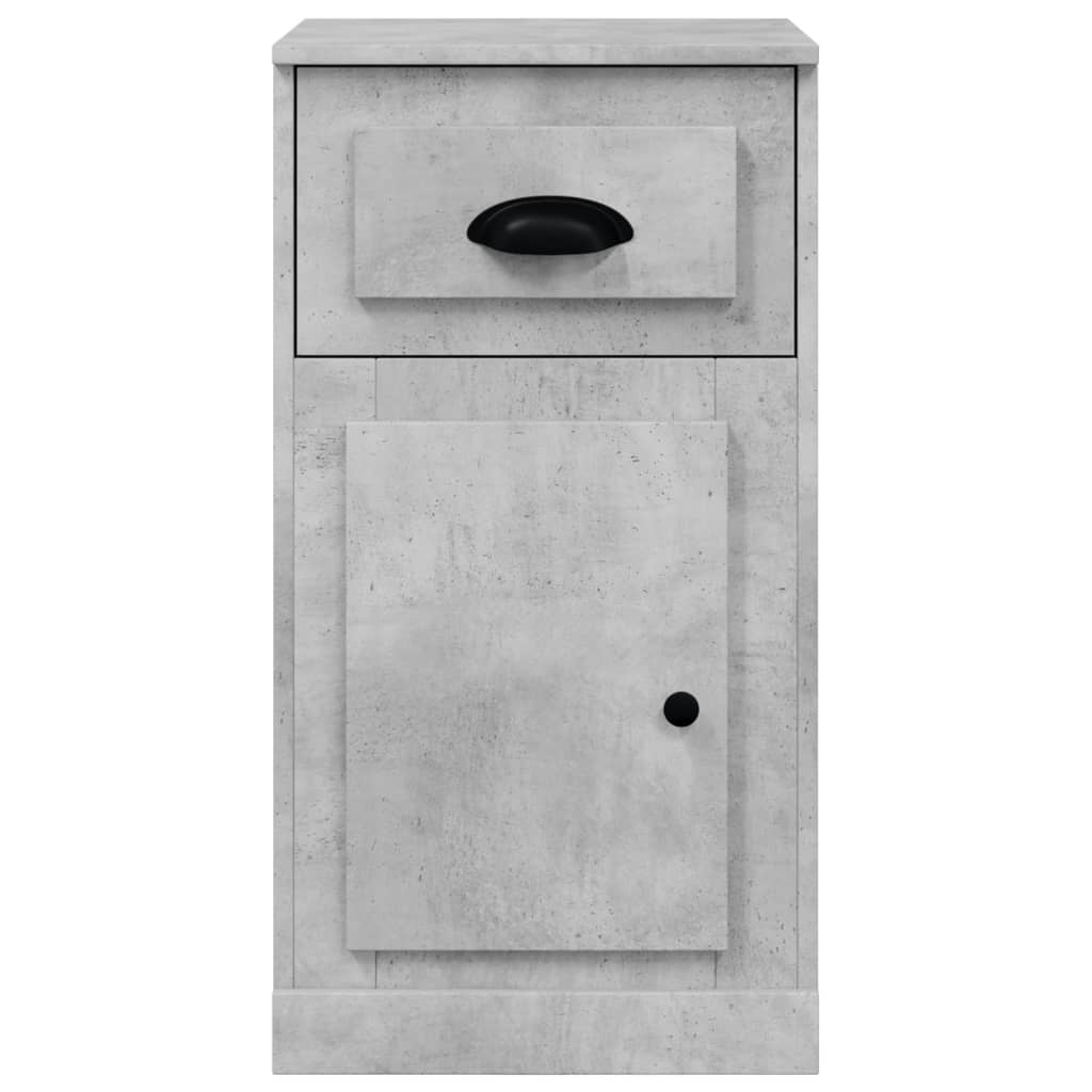 vidaXL Side Cabinet with Drawer Concrete Grey 40x50x75 cm Engineered Wood 6