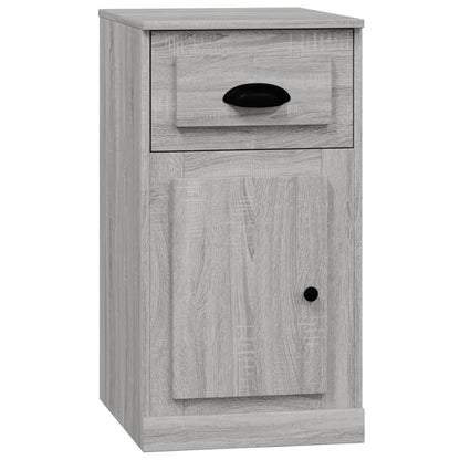 vidaXL Side Cabinet with Drawer Grey Sonoma 40x50x75 cm Engineered Wood 2
