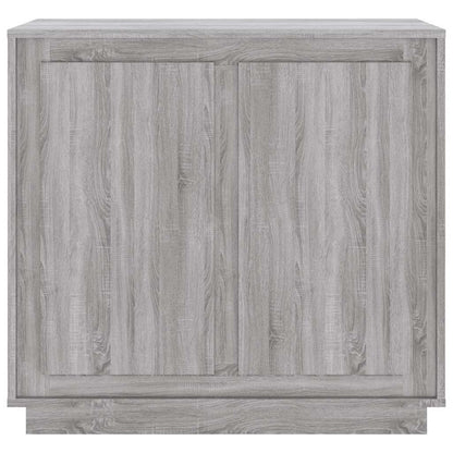 vidaXL Sideboard Grey Sonoma 80x34x75 cm Engineered Wood 4