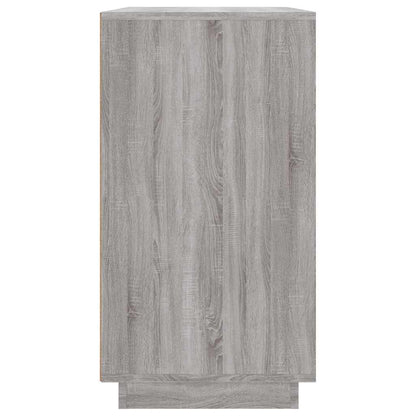 vidaXL Sideboard Grey Sonoma 80x34x75 cm Engineered Wood 5