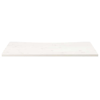 vidaXL Desk Top White 100x50x2.5 cm Solid Wood Pine 3