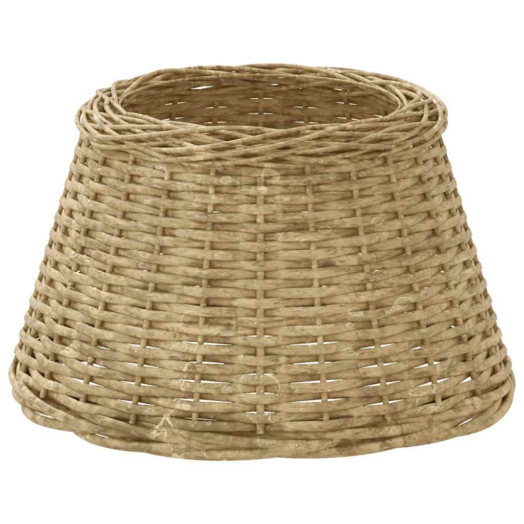 vidaXL Lamp Shade Brown Ø45x28 cm Wicker 2