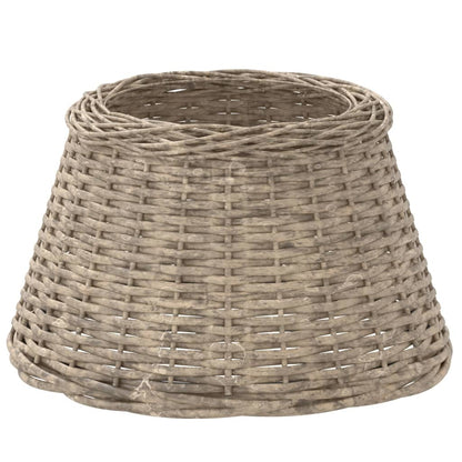 vidaXL Lamp Shade Brown Ø50x30 cm Wicker 2