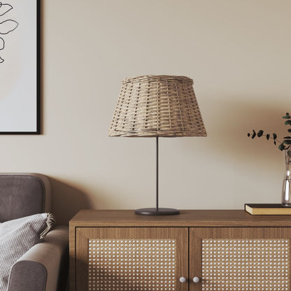 vidaXL Lamp Shade Brown Ø50x30 cm Wicker 1