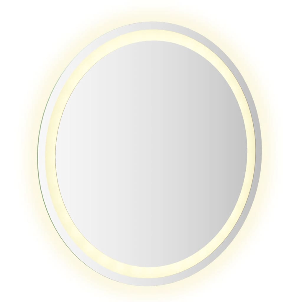 vidaXL LED Bathroom Mirror 60 cm Round 4